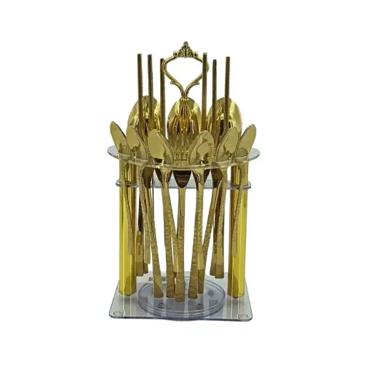 [6911241654416] طقم أدوات المائدة 24 قطعة / مجموعة