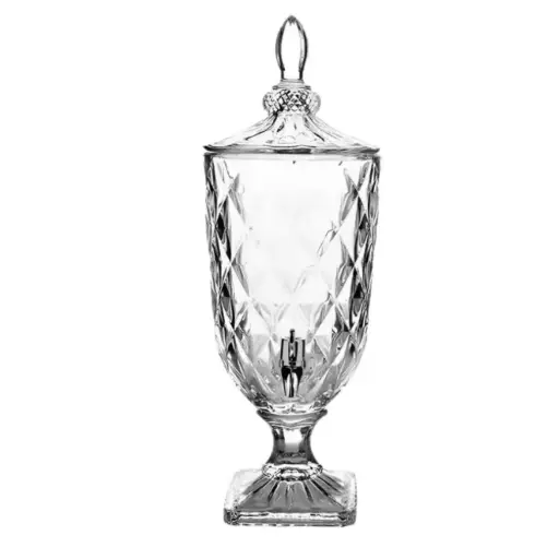 [6991369810253] GLASS BEVERAGE DISPENSER 5L