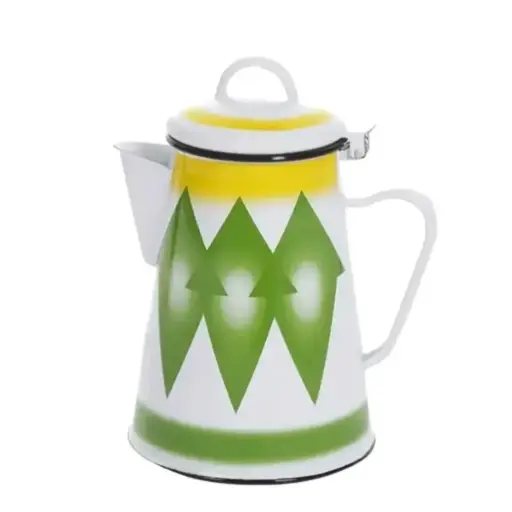 [6920170713088] ENAMEL COATED KETTLE 0.8L