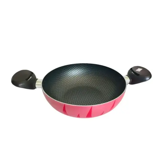 [6288230921089] FRY PAN DEEP TWO HANDLE NON STICK 30CMSTSWK30F 30