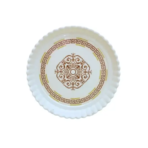 [6933912099654] MELAMINE ROUND TRAY 65CM J99965 65