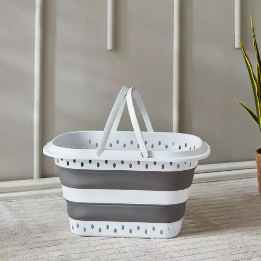 [8103504547766] FOLDABLE COLLAPSIBLE LAUNDRY BASKET 56*38*31cm 56*38*31