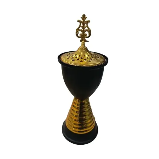 [6916833573038] GLASS GOLDEN MADKHAN BLACKGOLD