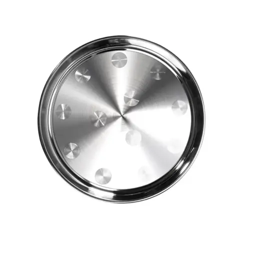 [6956341613192] طبق دائري ستانلس ستيل 90 سم