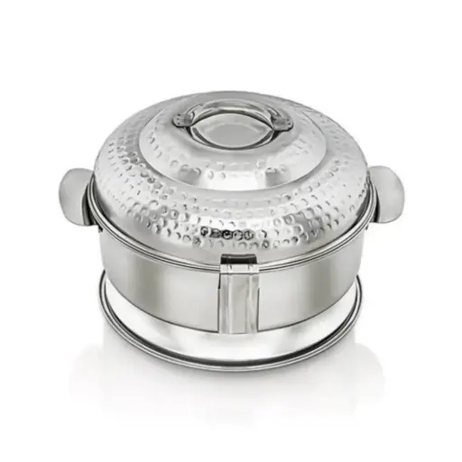 [3757602927705] Dhiyafa Collection Stainless Steel Hot Pot – 60cm (Silver)