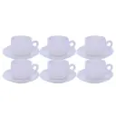 COFFE CUP 12PCS/SET WHITE (HY25-0123-4)