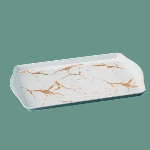 [6951762157683] MELAMINE TRAY 48*36CM 5768-A