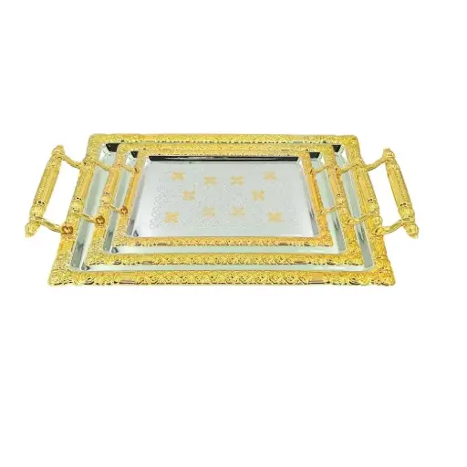 [6976240616315] SQUARE TRAY 3PCS/SET (HY25-104-32)