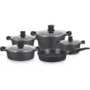 COOKWARE GRANITE SET  20CM,24CM,28CM,32CM.
