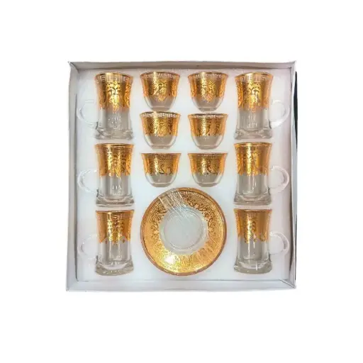 [6920241614818] TEA & COFFEE CUP 12PCS/SET