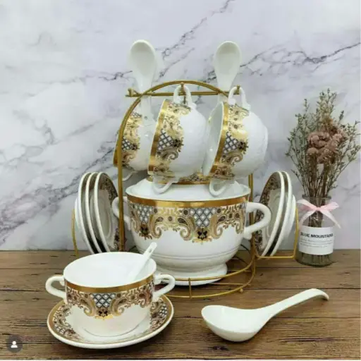 [6970043170074] SOUP 15PCS/SET WITH STAND (2511-16001-17-7)