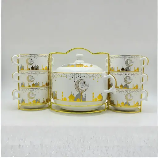 [6970043170173] SOUP 15PCS/SET WITH STAND (2511-16001-17-17)