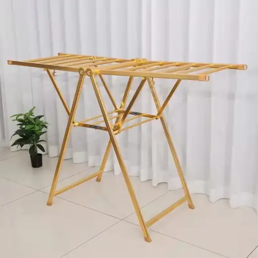 [9900002915788] ALUMINUM DRYING RACK 160*60*129CM