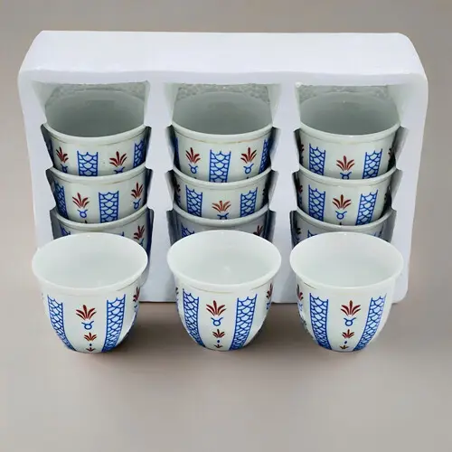 [6924111615035] CERAMIC CUP 12PCS/SET 85ML