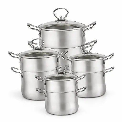 [6972127414760] POT SET 4PCS/SET (18,20,22,24CM) WCINUO