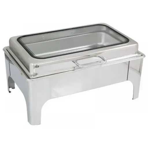 [251118-11-5] BUFFET STOVE SIZE:1*1 RECTANGLE SILVER (251118-11-5)