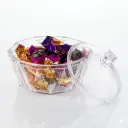 وعاء حلويات أكريليك
