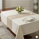 مفرش طاولة 1.4 × 1.4 متر