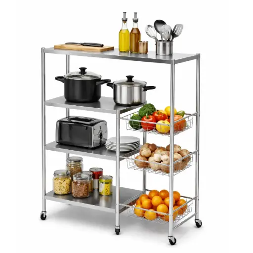 [A05-753] STORAGE RACK 90*35*106CM