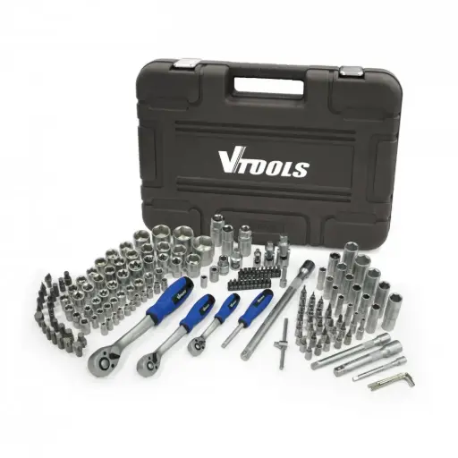 [VT5106] 171 PCS 1/ 4 ", 3/8" & 1/2" DRIVE SOCKET SET - VT5106
