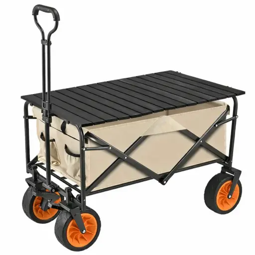 [6954543212120] OUTDOOR TROLLEY WITH TABLE (DC-5025)