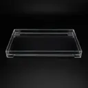 ACRYLIC TRAY  37.5*21*4CM   IN:20690-1