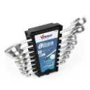 8PCS FLARE NUT (LINE) WRENCH SET 10MM-19MM, VTOOLS