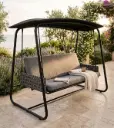 3-SEAT SWING CHAIR JHA166 SIZE:233*128*179cm GW:80kg (HY26-0094-3-2)
